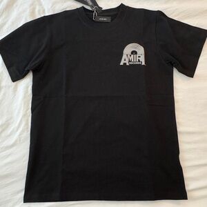 AMIRI Black Graphic T-Shirt